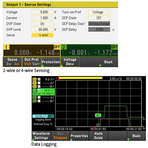 TestEquity: Keysight E36233A DC Power Supply, Dual Output, 2x 30V